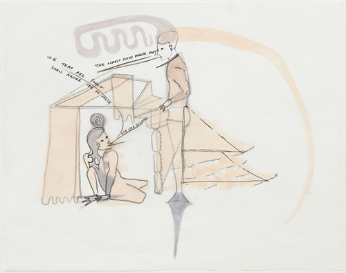 Temper Clay drawing I.