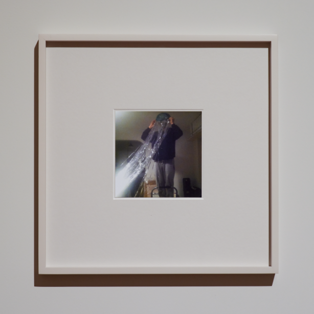 Standing with Silver Streamers